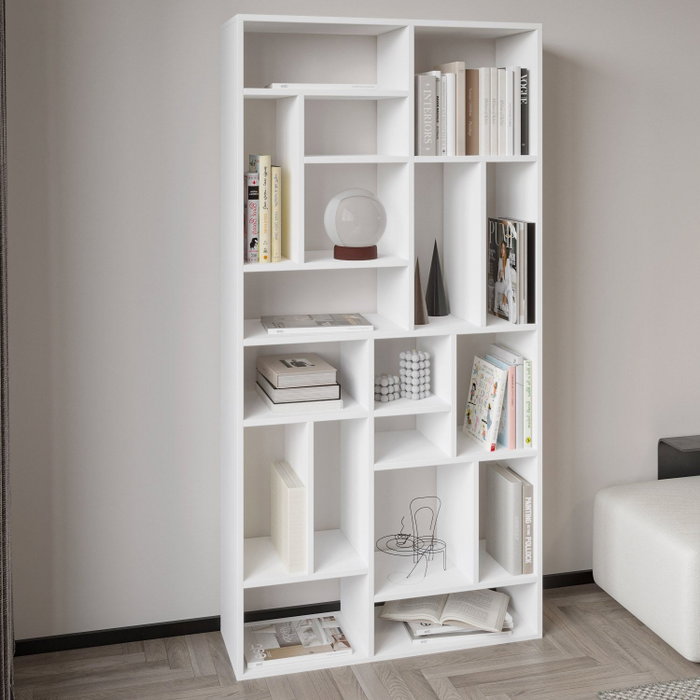Hanah Home Nicola - Estantería Blanca Hanah Home Nicola - Estantería Blanca
